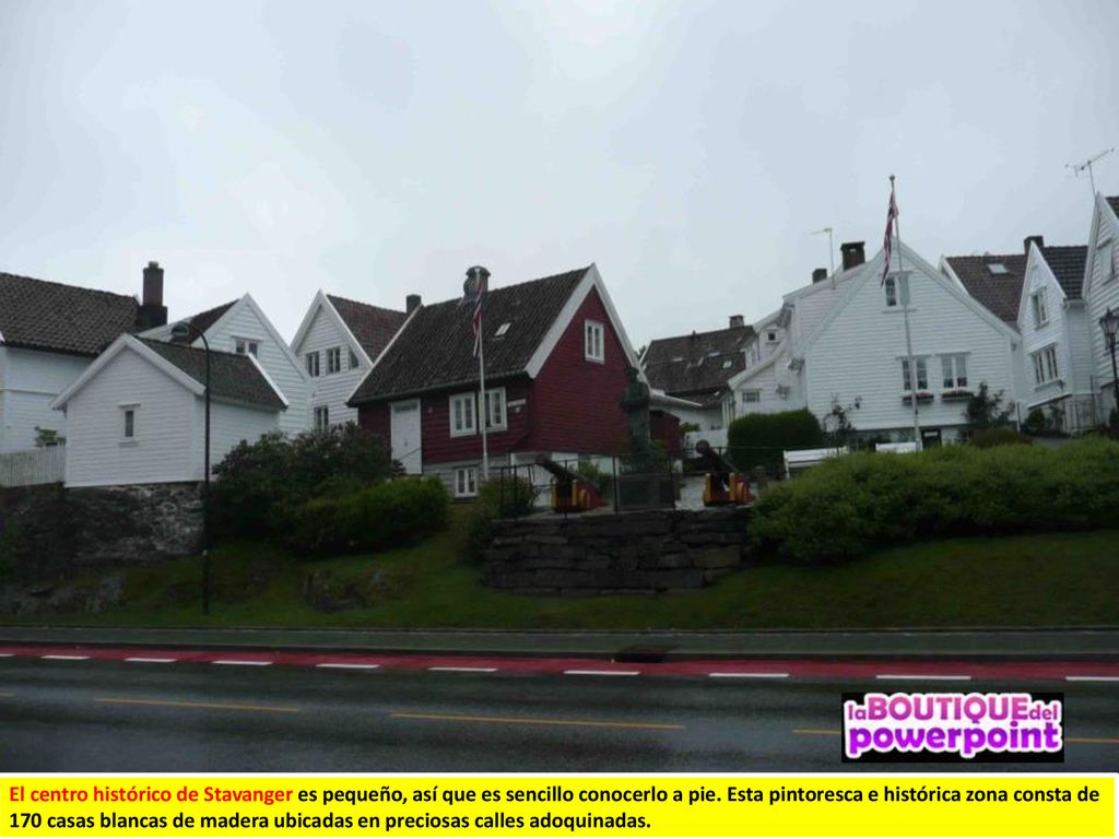 El centro histórico de Stavanger es pequeño, así que es sencillo conocerlo a pie.