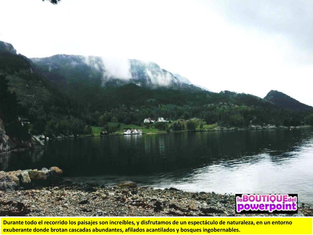Durante todo el recorrido los paisajes son increíbles, y disfrutamos de un espectáculo de naturaleza, en un entorno exuberante donde brotan cascadas abundantes, afilados acantilados y bosques ingobernables.