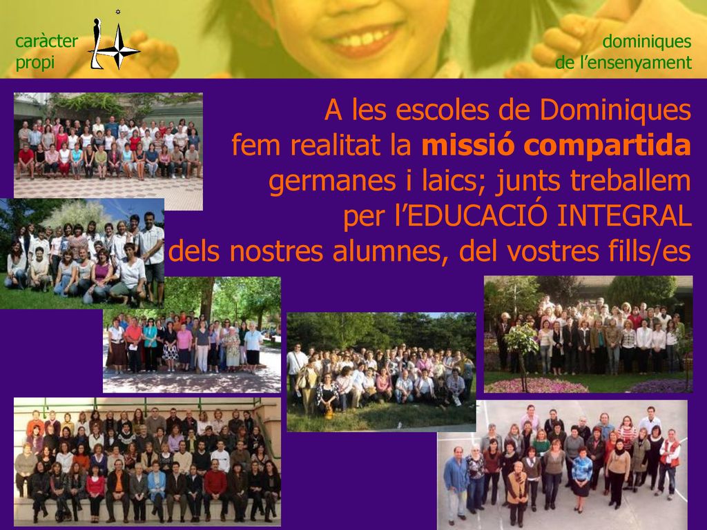 A les escoles de Dominiques fem realitat la missió compartida