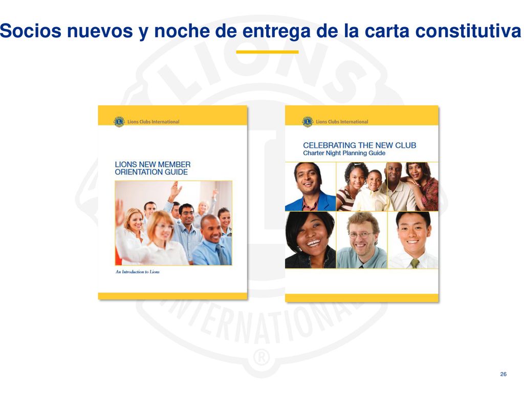 Socios nuevos y noche de entrega de la carta constitutiva