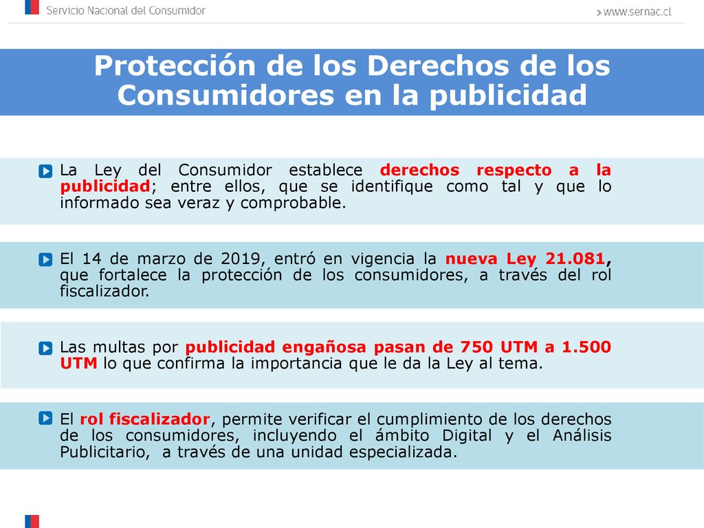 Protección de los Derechos de los Consumidores en la publicidad