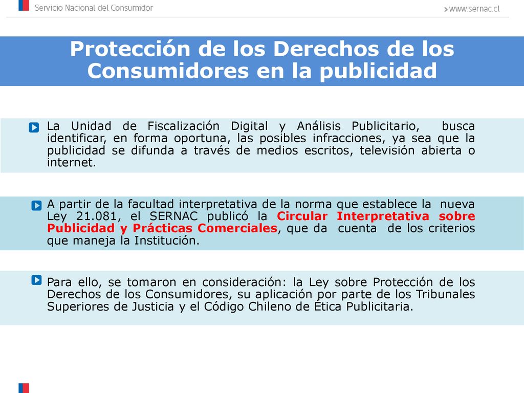Protección de los Derechos de los Consumidores en la publicidad