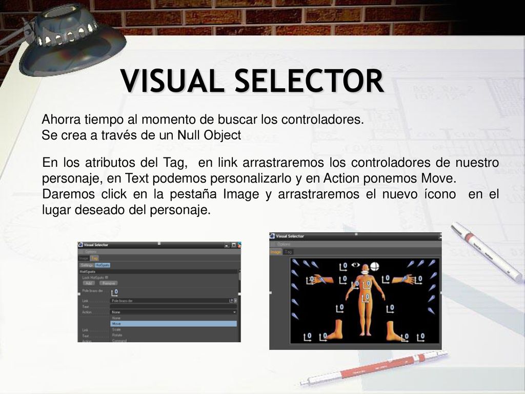VISUAL SELECTOR Ahorra tiempo al momento de buscar los controladores.