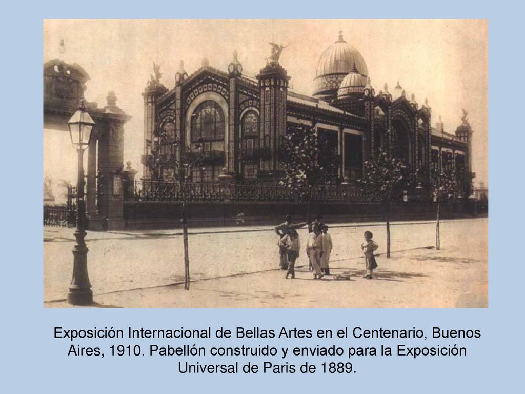 Exposición Internacional de Bellas Artes en el Centenario, Buenos Aires, 1910.