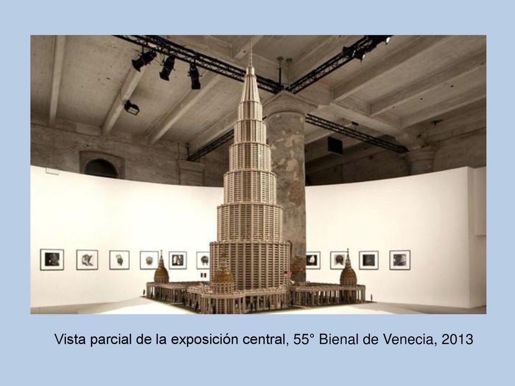 Vista parcial de la exposición central, 55° Bienal de Venecia, 2013