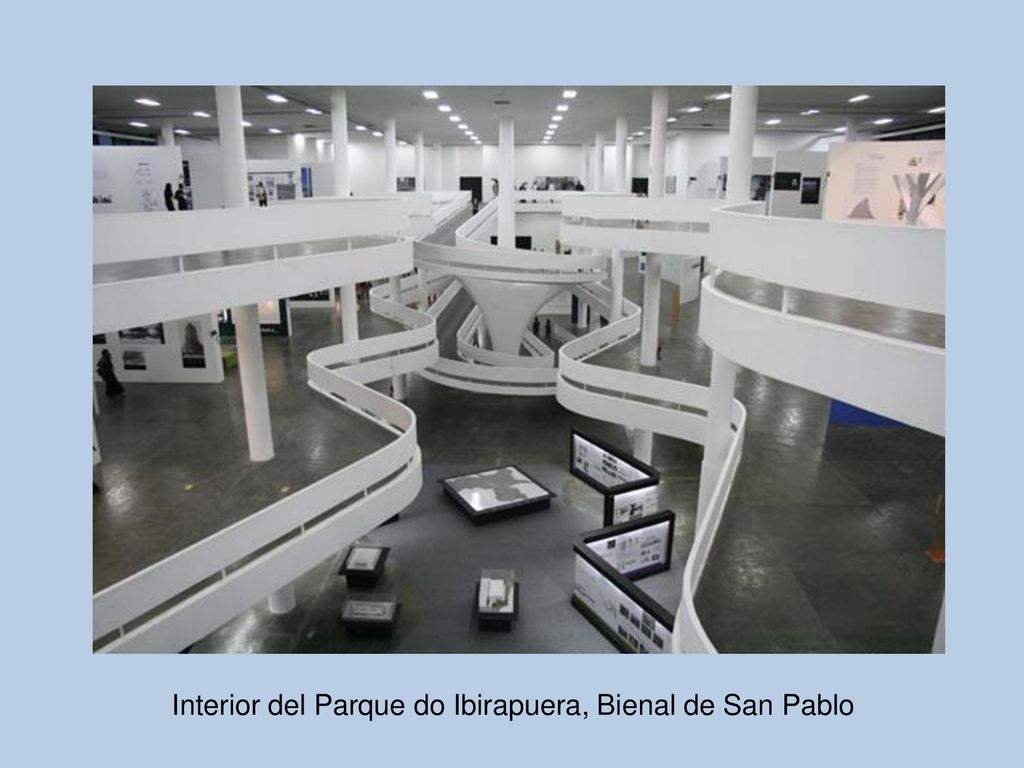 Interior del Parque do Ibirapuera, Bienal de San Pablo