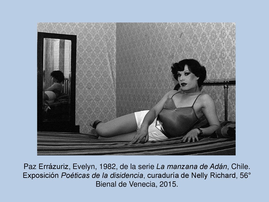 Paz Errázuriz, Evelyn, 1982, de la serie La manzana de Adán, Chile