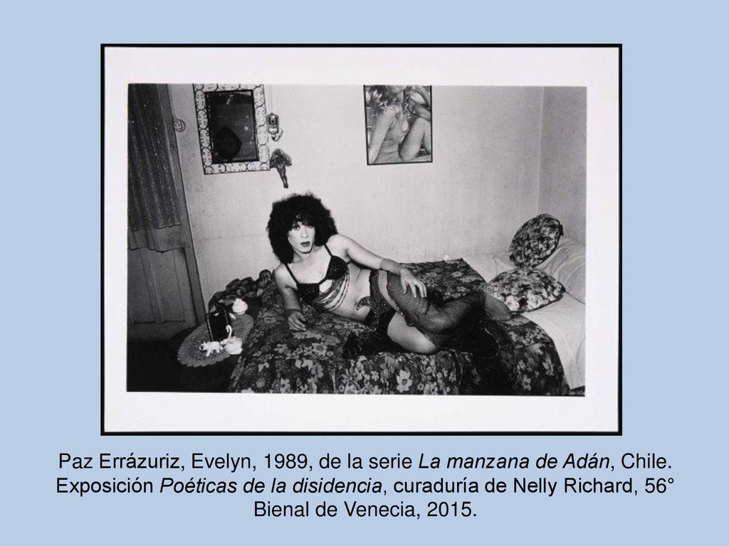 Paz Errázuriz, Evelyn, 1989, de la serie La manzana de Adán, Chile