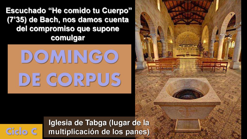 Iglesia de Tabga (lugar de la multiplicación de los panes)