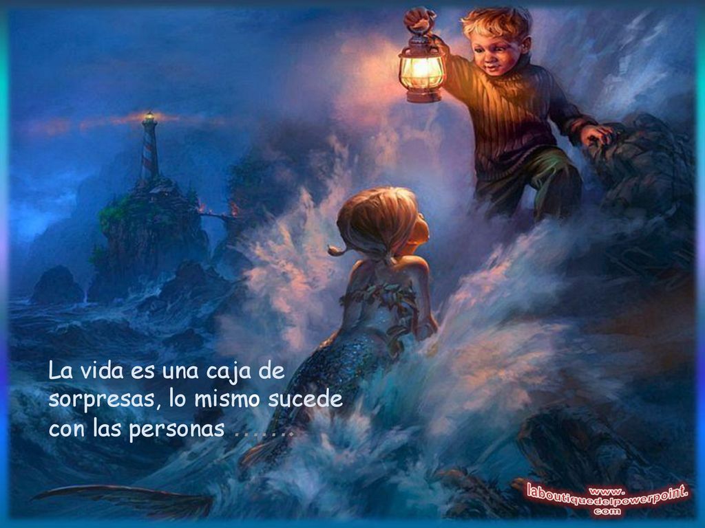La vida es una caja de sorpresas, lo mismo sucede con las personas …….