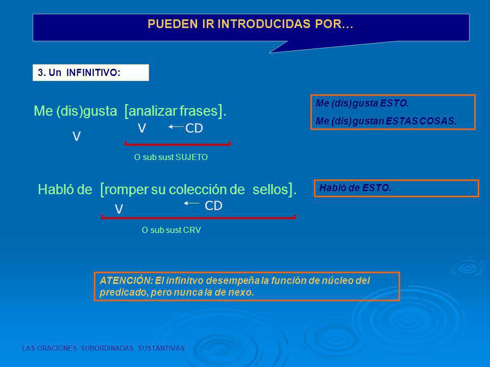 PUEDEN IR INTRODUCIDAS POR…
