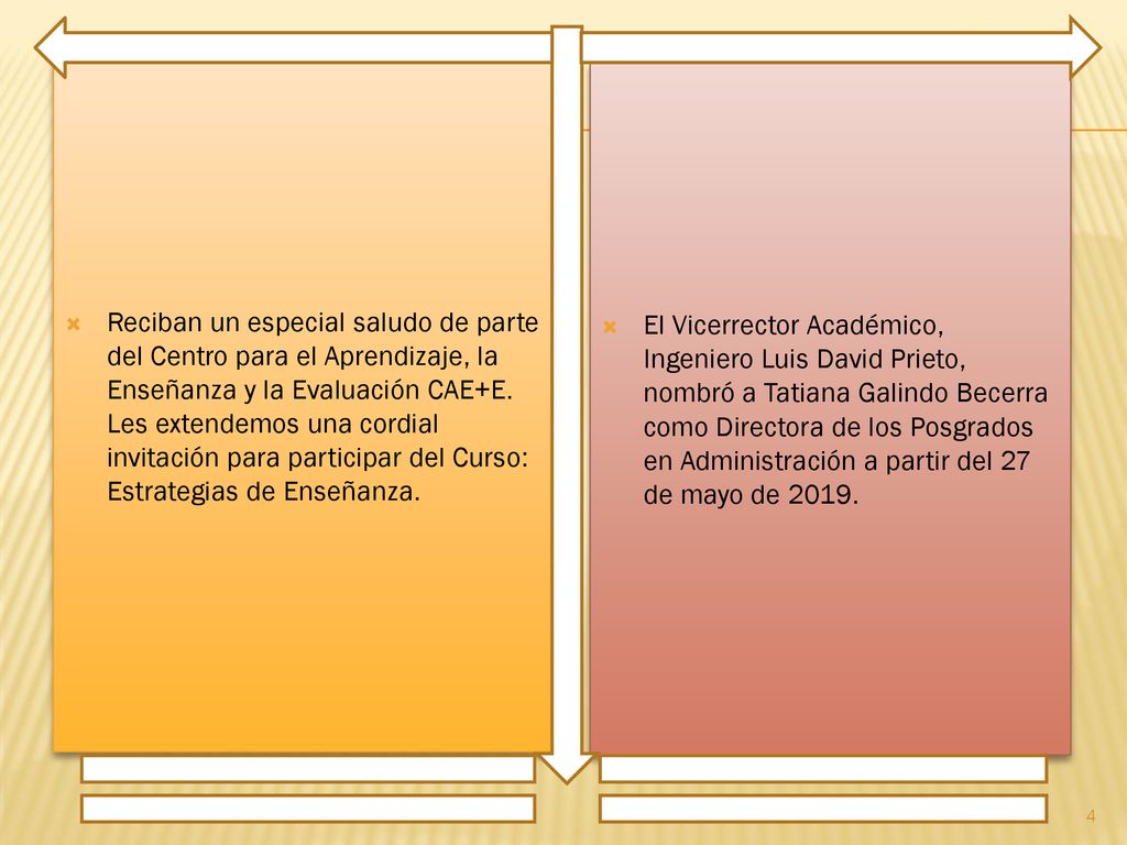 Reciban un especial saludo de parte del Centro para el Aprendizaje, la Enseñanza y la Evaluación CAE+E. Les extendemos una cordial invitación para participar del Curso: Estrategias de Enseñanza.