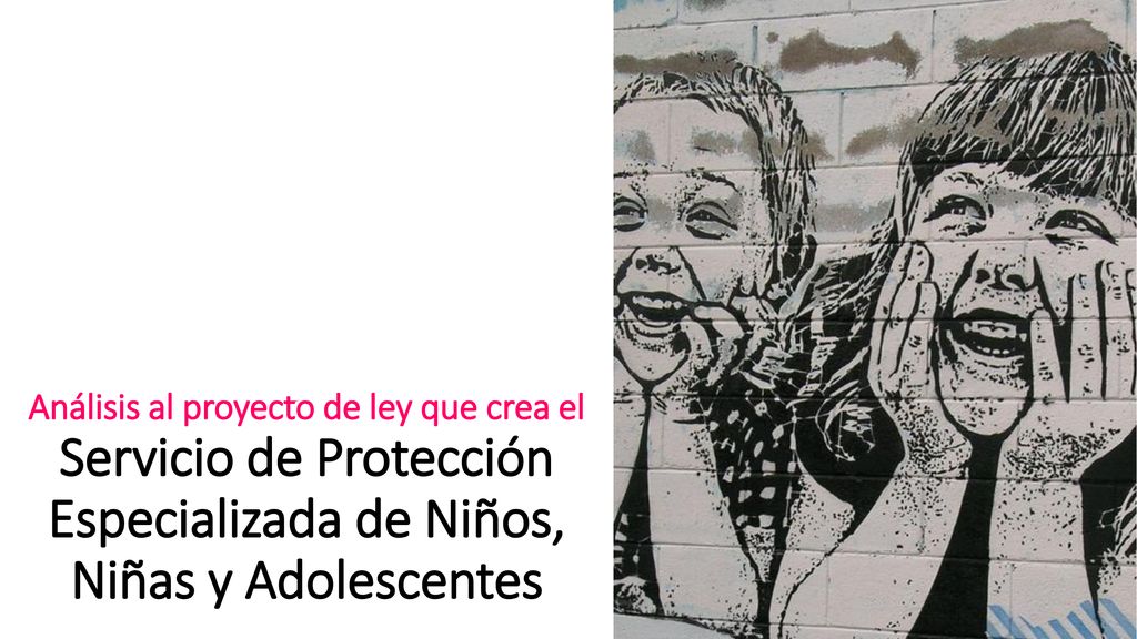 Análisis al proyecto de ley que crea el Servicio de Protección Especializada de Niños, Niñas y Adolescentes