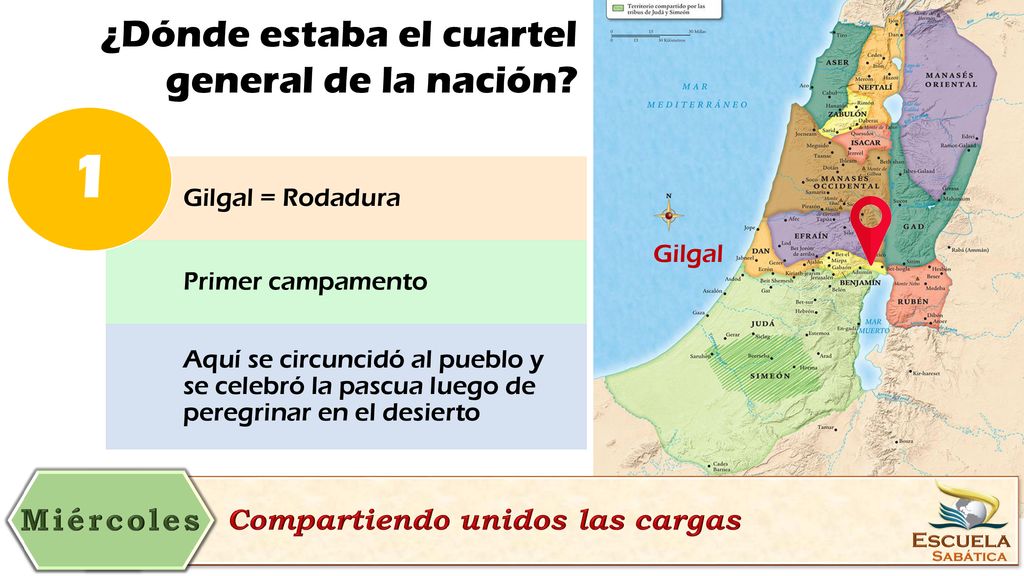 1 ¿Dónde estaba el cuartel general de la nación Miércoles