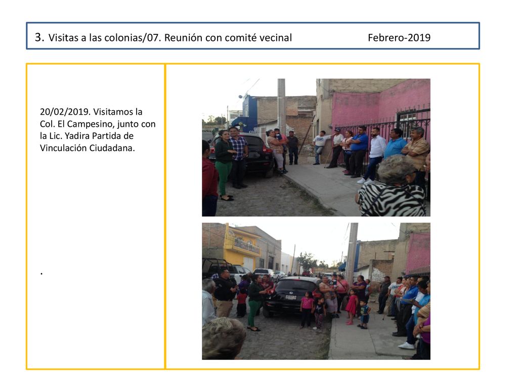 3. Visitas a las colonias/07. Reunión con comité vecinal Febrero-2019