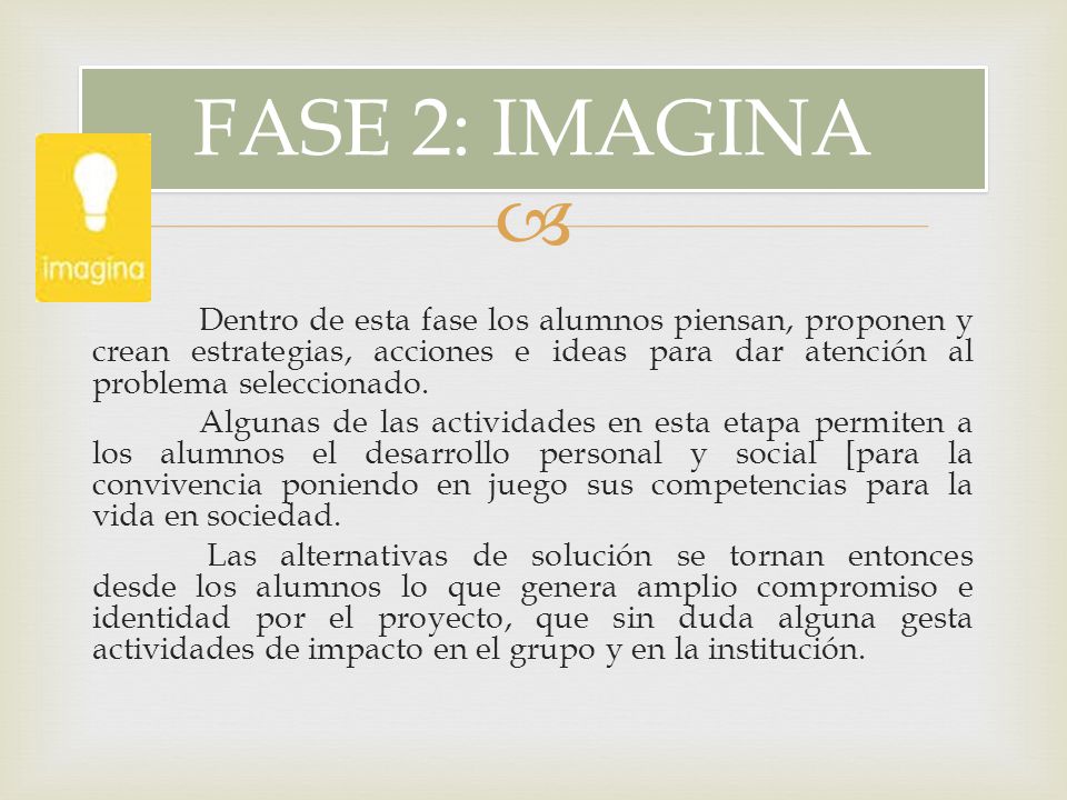 FASE 2: IMAGINA