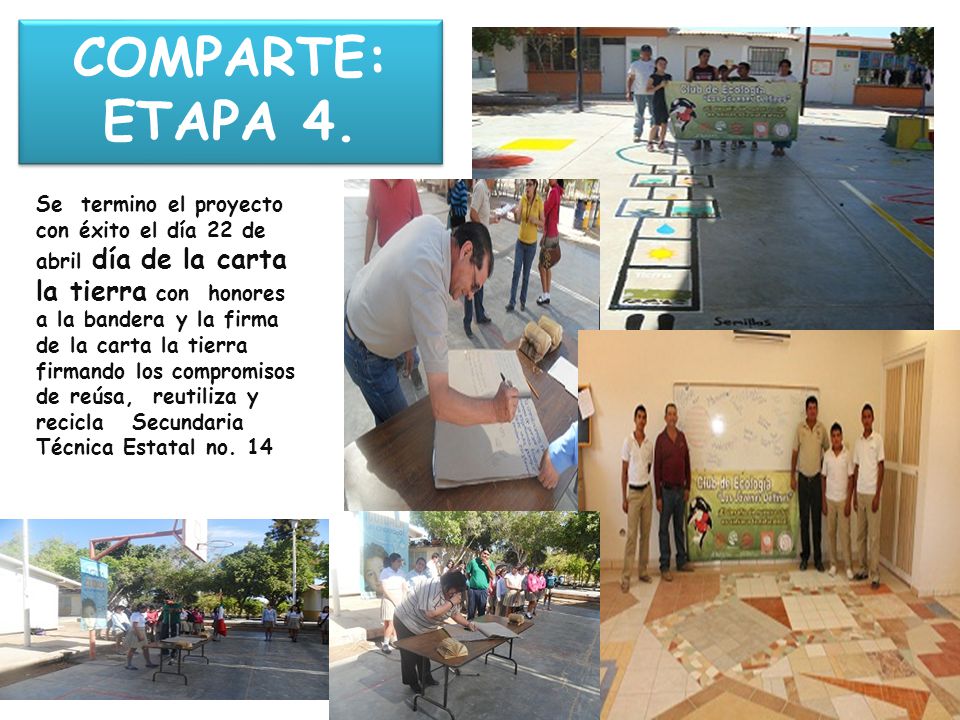 COMPARTE: ETAPA 4.