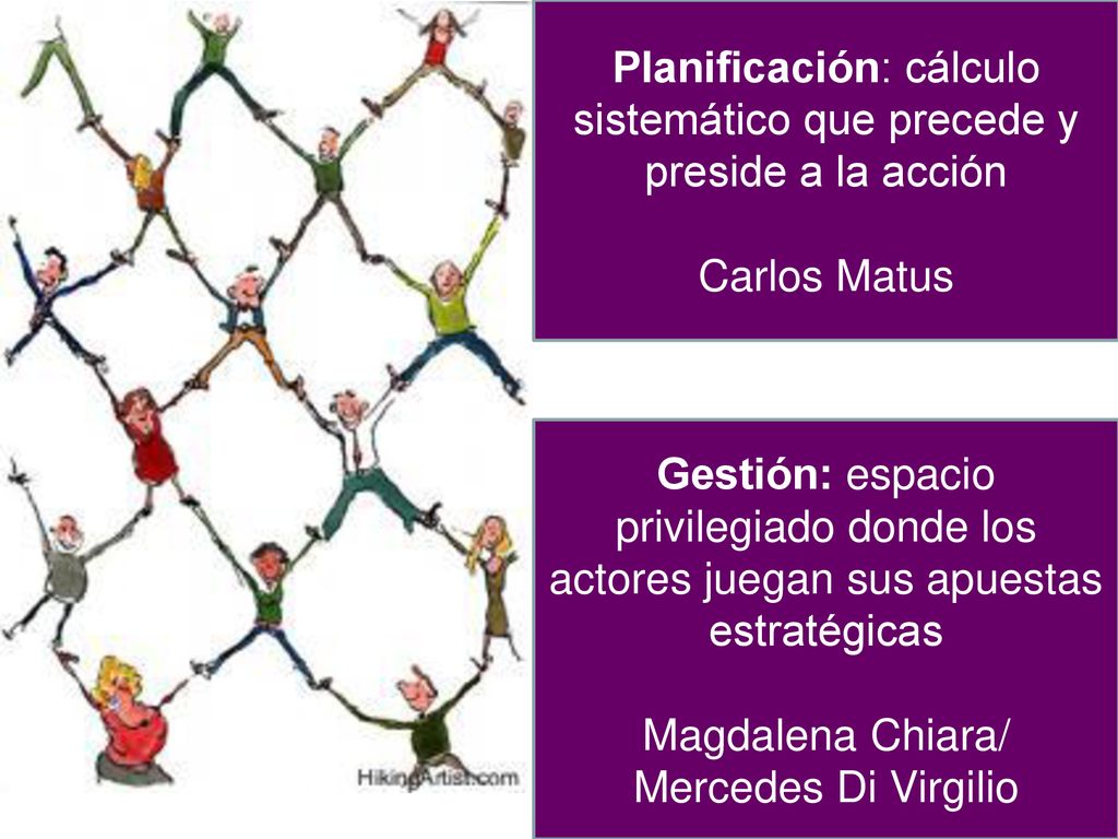 Planificación: cálculo sistemático que precede y preside a la acción