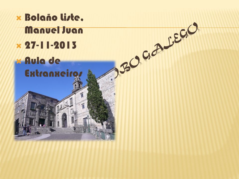 Bolaño Liste, Manuel Juan