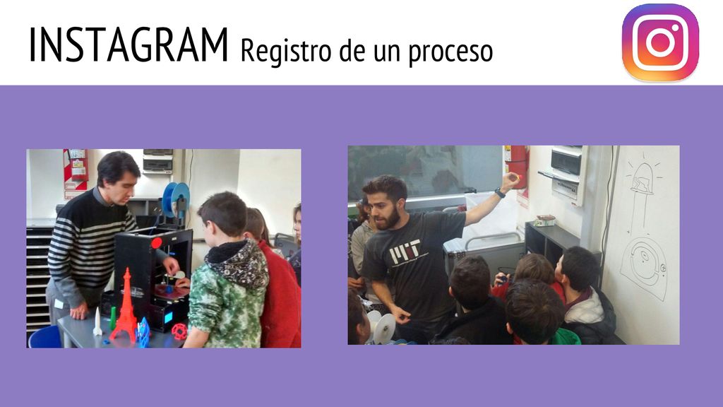 INSTAGRAM Registro de un proceso
