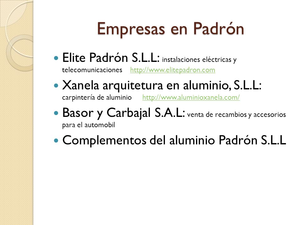 Empresas en Padrón Elite Padrón S.L.L: instalaciones eléctricas y telecomunicaciones
