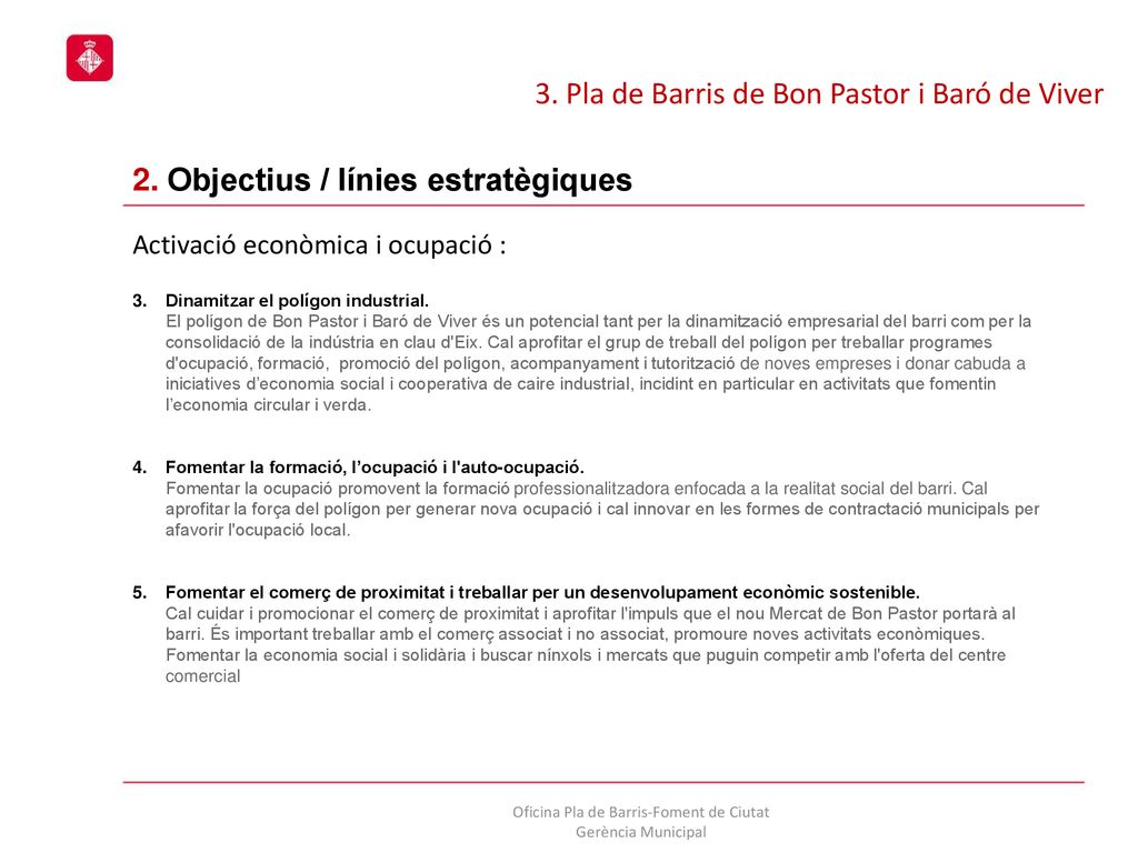 3. Pla de Barris de Bon Pastor i Baró de Viver