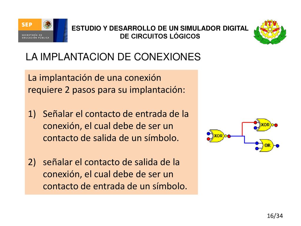 ESTUDIO Y DESARROLLO DE UN SIMULADOR DIGITAL DE CIRCUITOS LÓGICOS