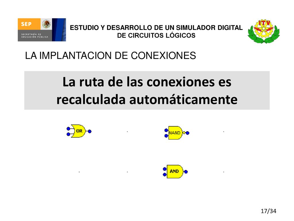 ESTUDIO Y DESARROLLO DE UN SIMULADOR DIGITAL DE CIRCUITOS LÓGICOS