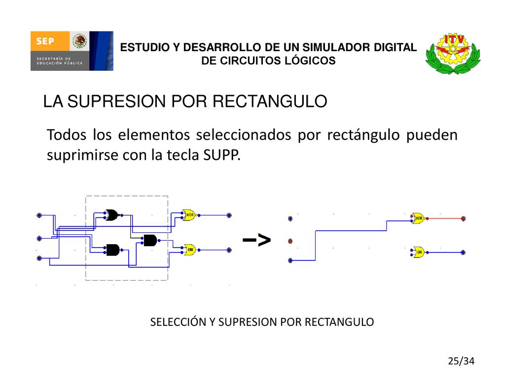 ESTUDIO Y DESARROLLO DE UN SIMULADOR DIGITAL DE CIRCUITOS LÓGICOS