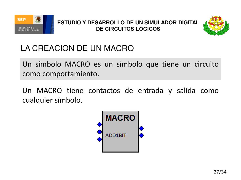ESTUDIO Y DESARROLLO DE UN SIMULADOR DIGITAL DE CIRCUITOS LÓGICOS