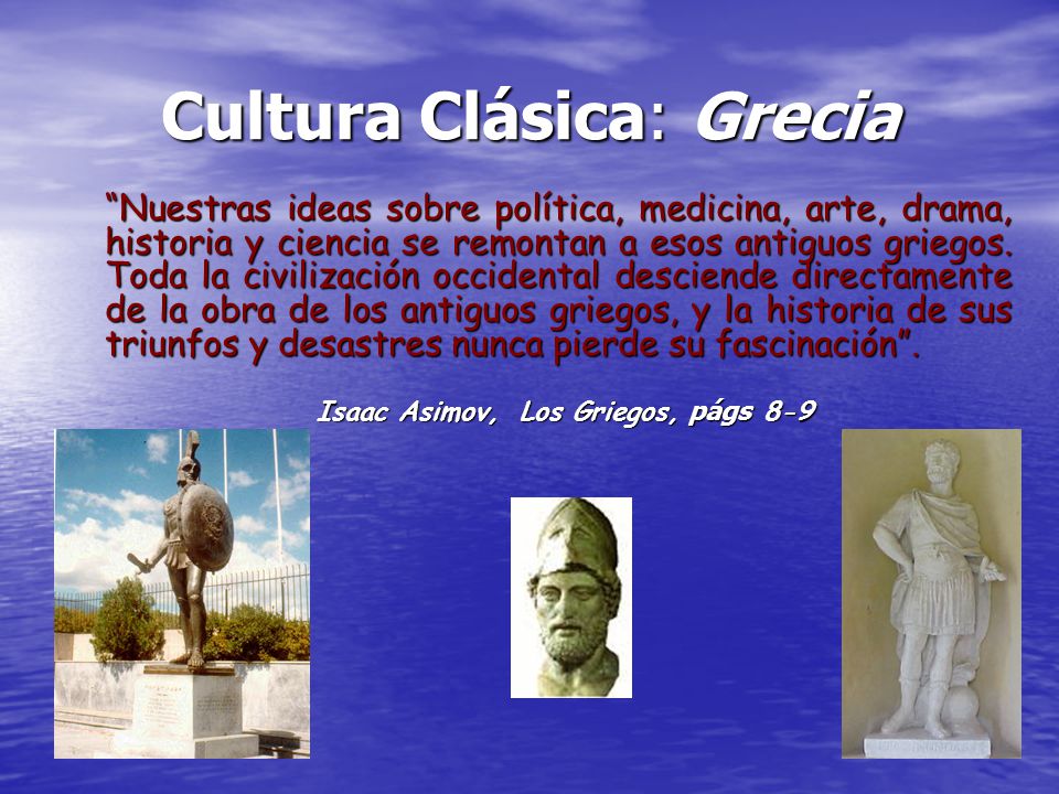 Isaac Asimov, Los Griegos, págs 8-9