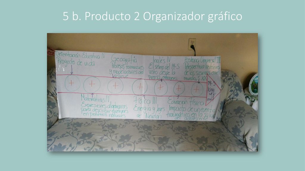 5 b. Producto 2 Organizador gráfico