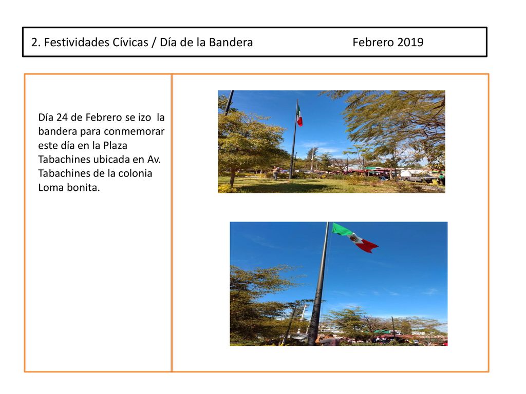 2. Festividades Cívicas / Día de la Bandera Febrero 2019