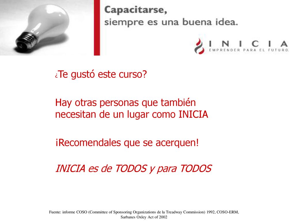 Hay otras personas que también necesitan de un lugar como INICIA
