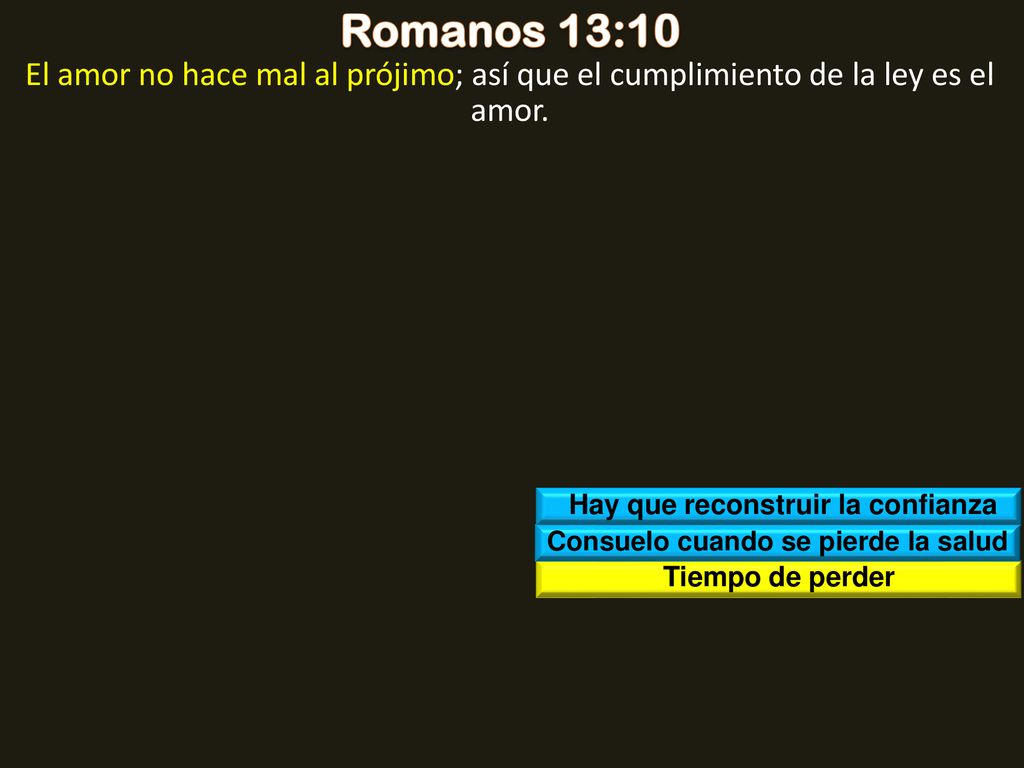 Hay que reconstruir la confianza Consuelo cuando se pierde la salud