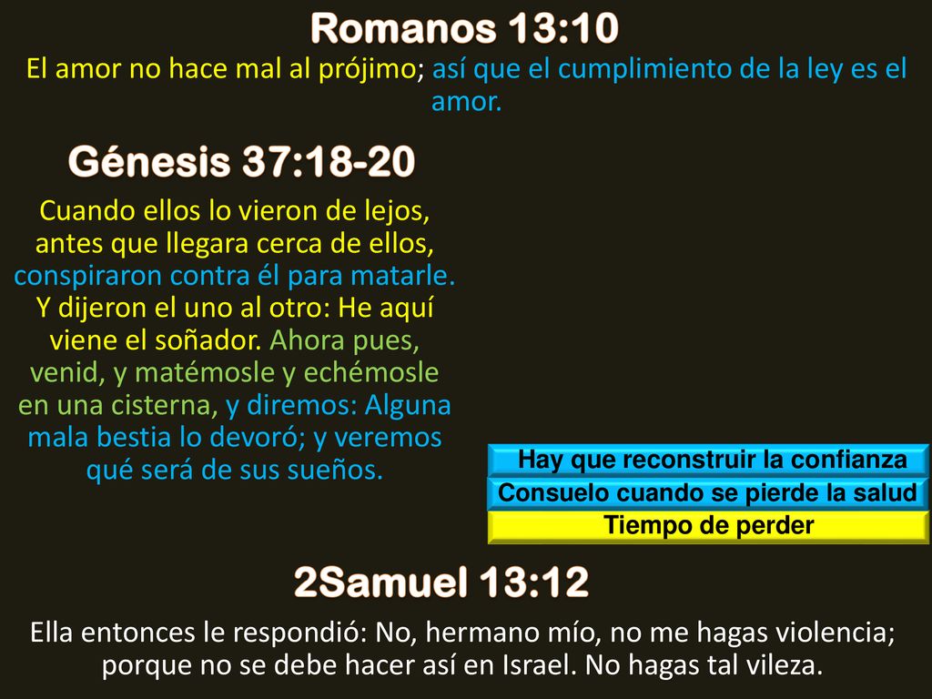 Hay que reconstruir la confianza Consuelo cuando se pierde la salud