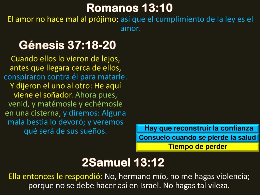 Hay que reconstruir la confianza Consuelo cuando se pierde la salud