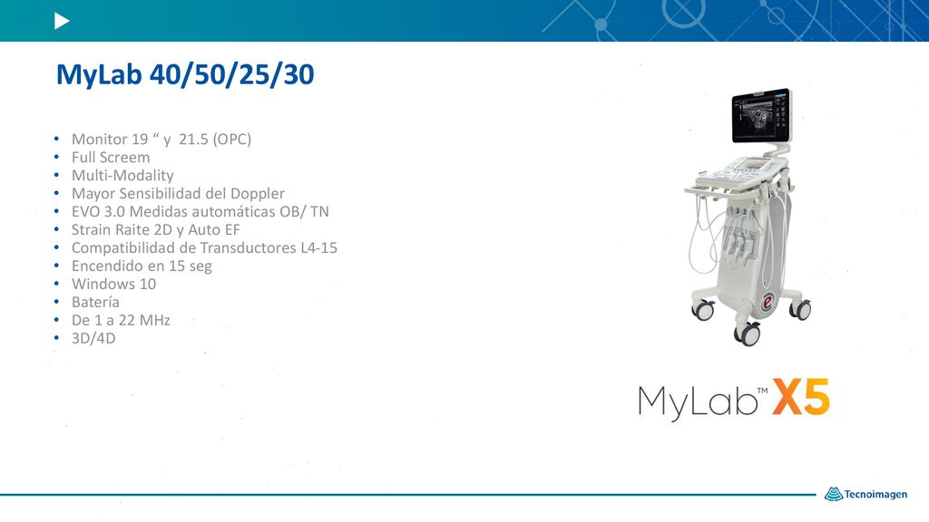 MyLab 40/50/25/30 Monitor 19 y 21.5 (OPC) Full Screem Multi-Modality
