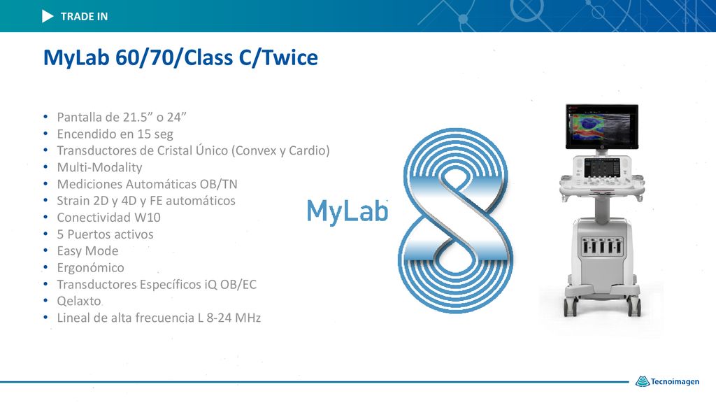 MyLab 60/70/Class C/Twice Pantalla de 21.5 o 24 Encendido en 15 seg