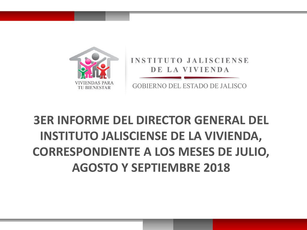 3ER INFORME DEL DIRECTOR GENERAL DEL - Ppt Descargar