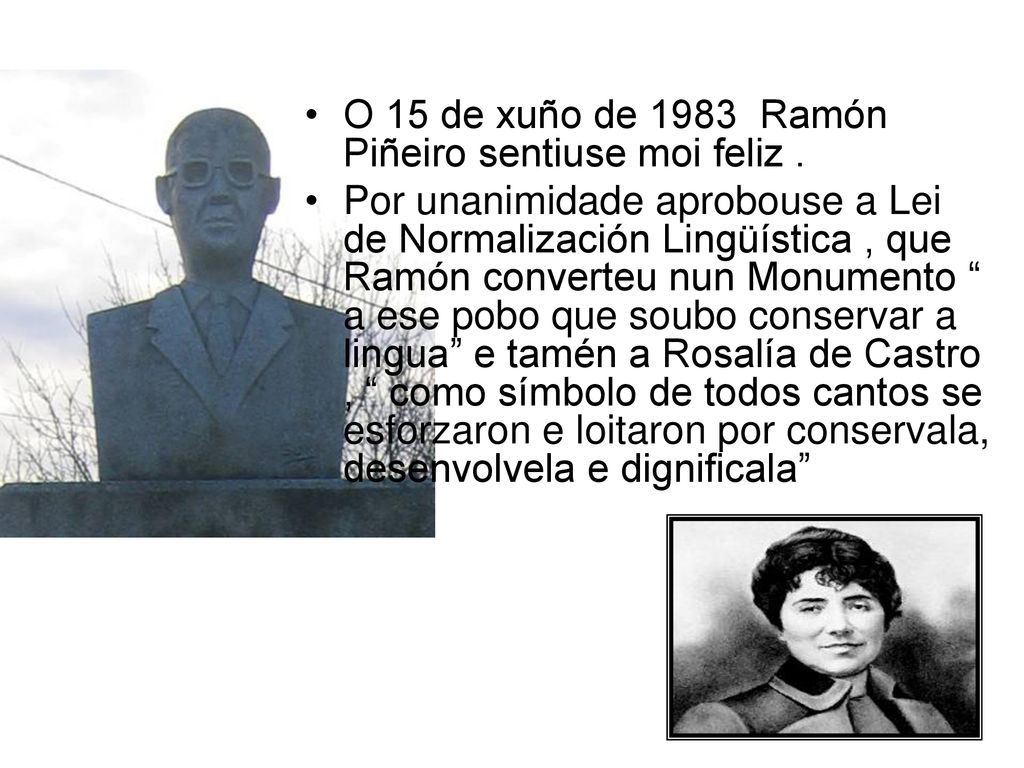 O 15 de xuño de 1983 Ramón Piñeiro sentiuse moi feliz .