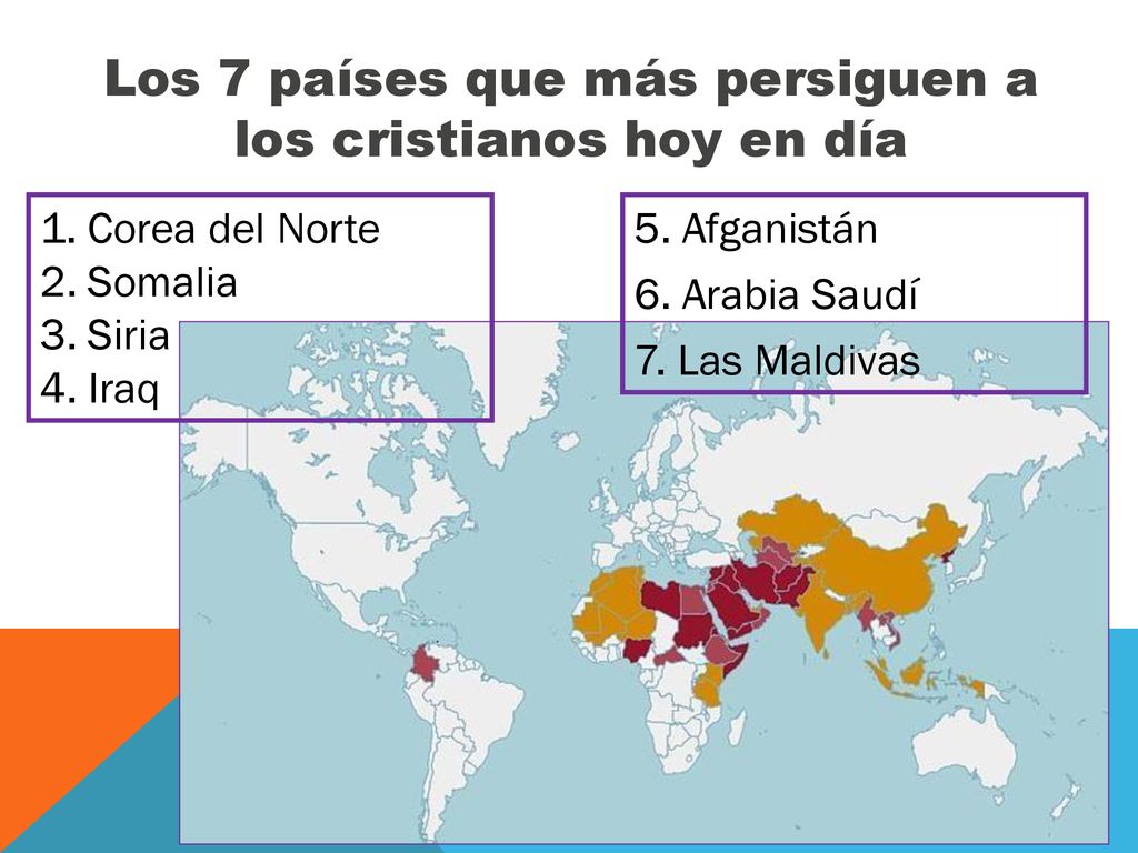 Los 7 países que más persiguen a los cristianos hoy en día