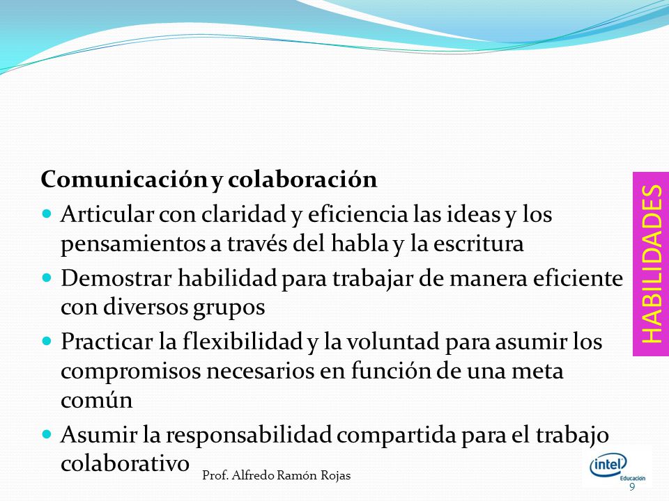 HABILIDADES Comunicación y colaboración