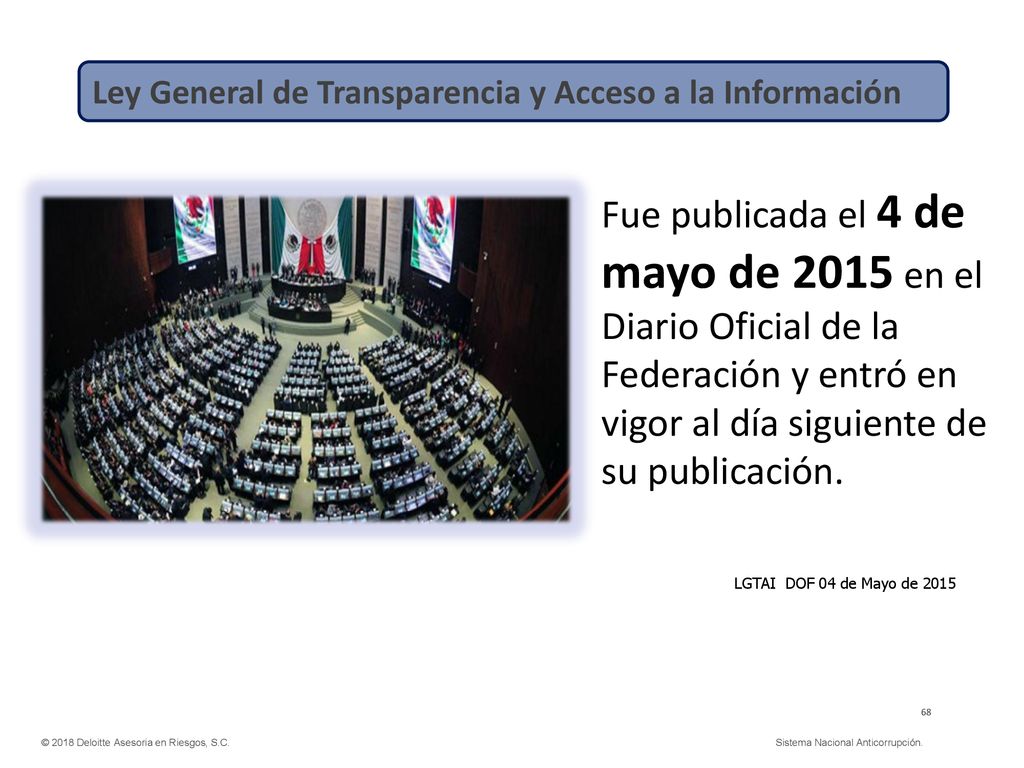Ley General de Transparencia y Acceso a la Información