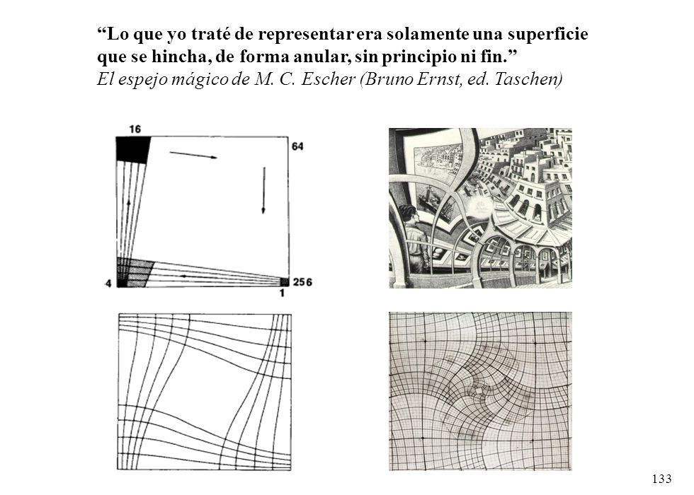 Lo que yo traté de representar era solamente una superficie