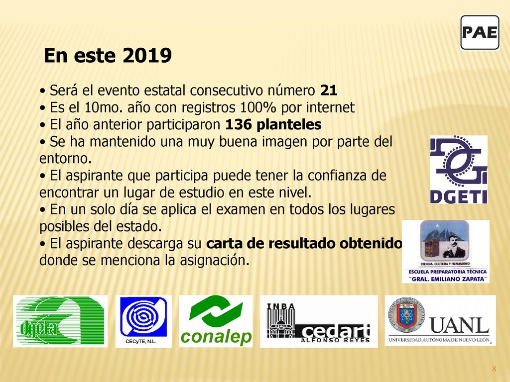 En este 2019 Será el evento estatal consecutivo número 21