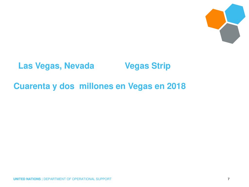 Las Vegas, Nevada Vegas Strip Cuarenta y dos millones en Vegas en 2018