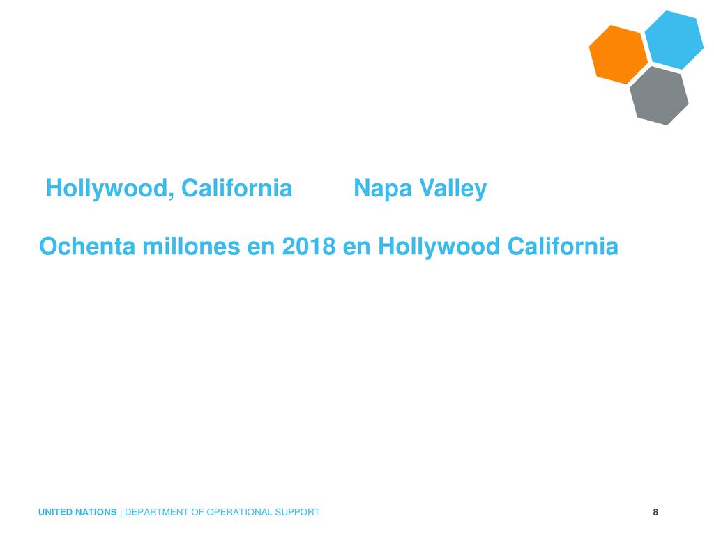 Hollywood, California Napa Valley Ochenta millones en 2018 en Hollywood California