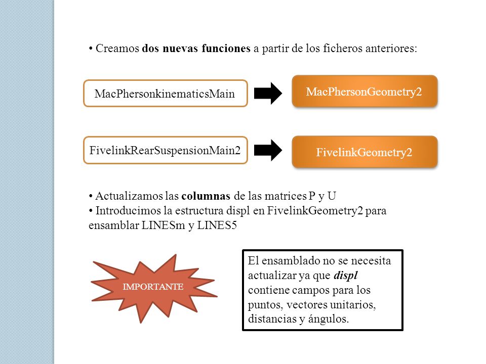Creamos dos nuevas funciones a partir de los ficheros anteriores: