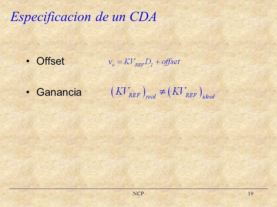 Especificacion de un CDA